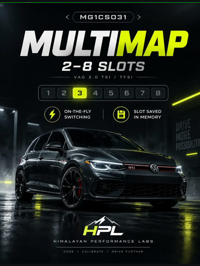 MG1CS031 VAG 2.0 TSI / TFSI multimap — Himalayan Performance Labs